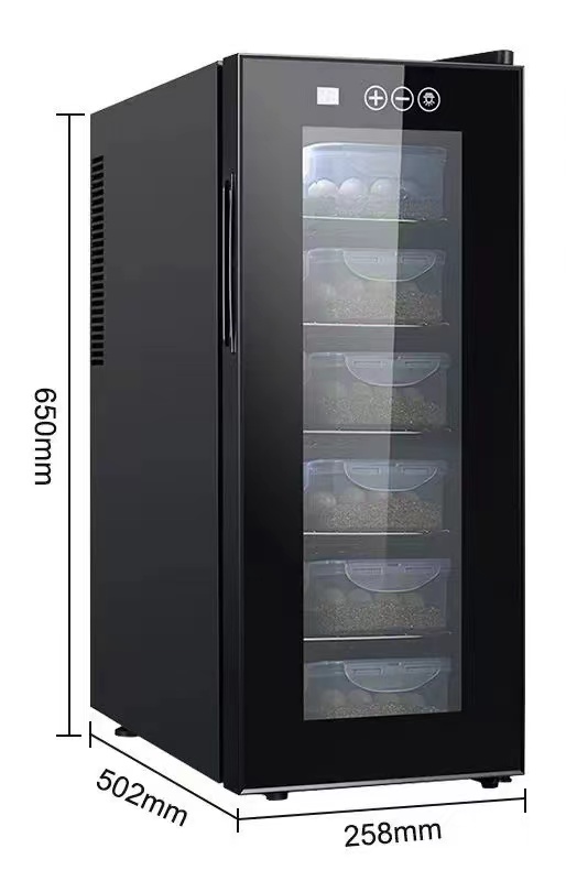 33L intelligent homeostatic incubator for reptile ,with WIFI remote control connected with Cellphone 
