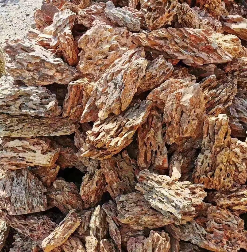 shrimp rocks for aquascaping and aquarium 