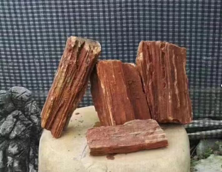 wood-pattern rock for aquascaping and aquarium 